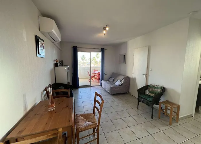 T3 Avec Piscine, Clim, Terrasse, Parking Prive - A 600m De La Plage, 6 Pers. - Fr-1-701-14 شقة *