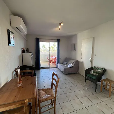 T3 Avec Piscine, Clim, Terrasse, Parking Prive - A 600m De La Plage, 6 Pers. - Fr-1-701-14 Apartment *