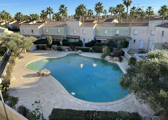 T3 Avec Piscine, Clim, Terrasse, Parking Prive - A 600m De La Plage, 6 Pers. - Fr-1-701-14 瓦尔拉普拉日