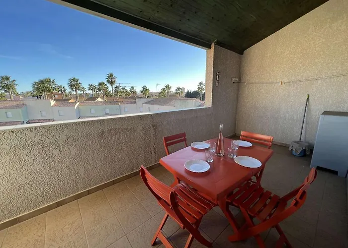 T3 Avec Piscine, Clim, Terrasse, Parking Prive - A 600m De La Plage, 6 Pers. - Fr-1-701-14 * 瓦尔拉普拉日